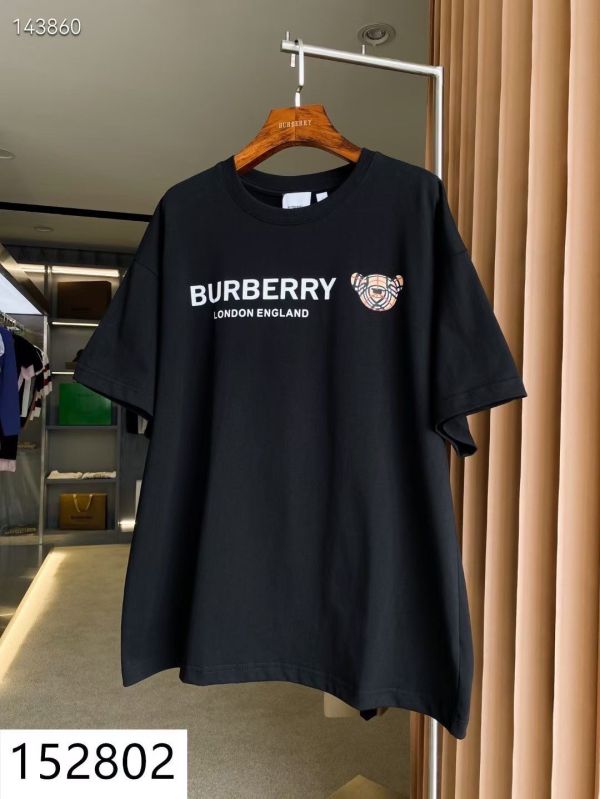 Burberry巴寶莉經典款全棉加厚短袖 