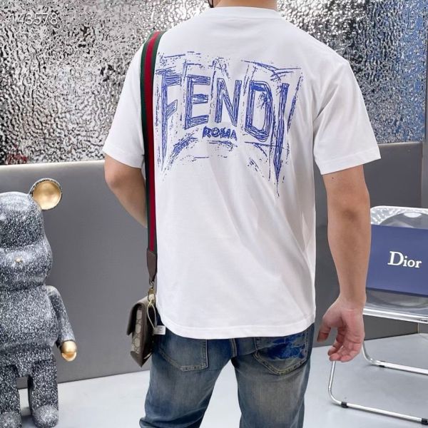 FENDI 芬迪 早春走秀款 個性印花 男女同款 