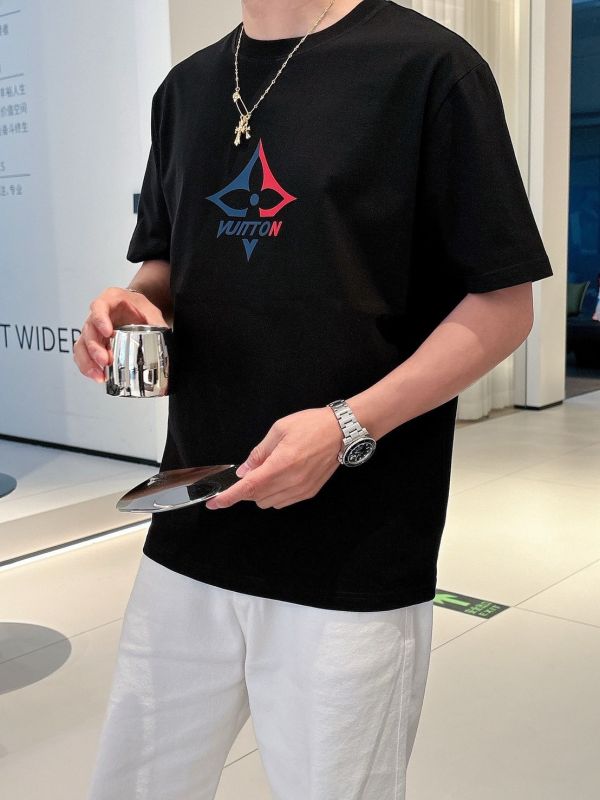 L家2025ss春夏新款圓領短袖T恤 