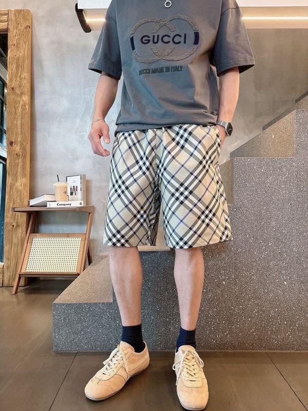 巴寶莉  2025夏季新款男士休閒短褲 