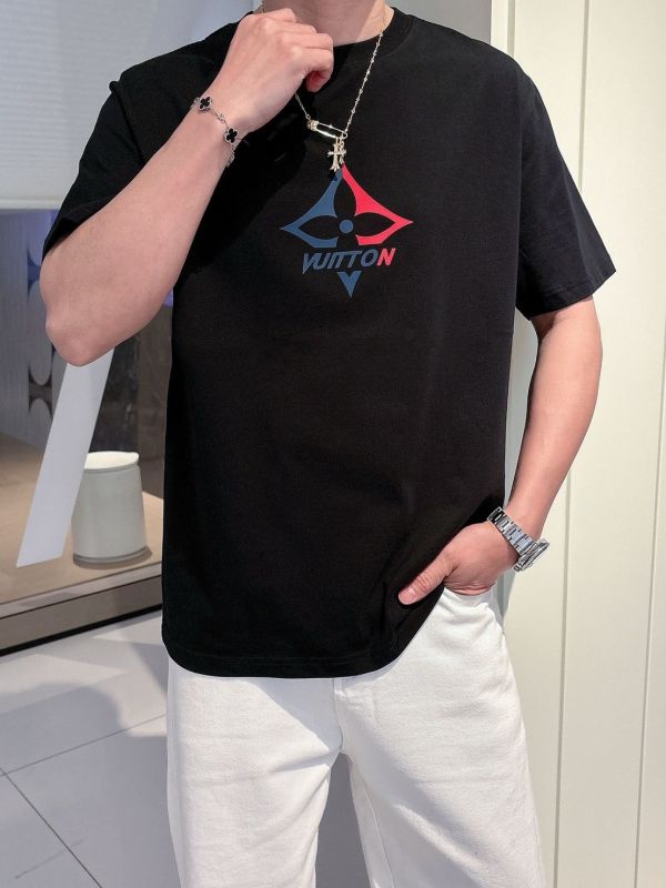 L家2025ss春夏新款圓領短袖T恤 