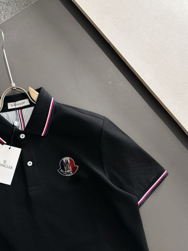 蒙口[強] 夏季新款T恤翻領短袖POLO衫 