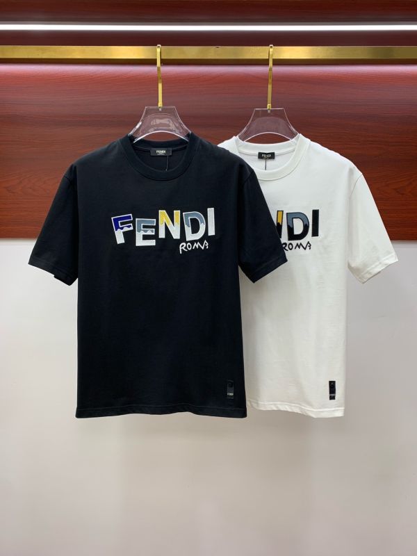FEND重工刺繡專櫃原單短袖 