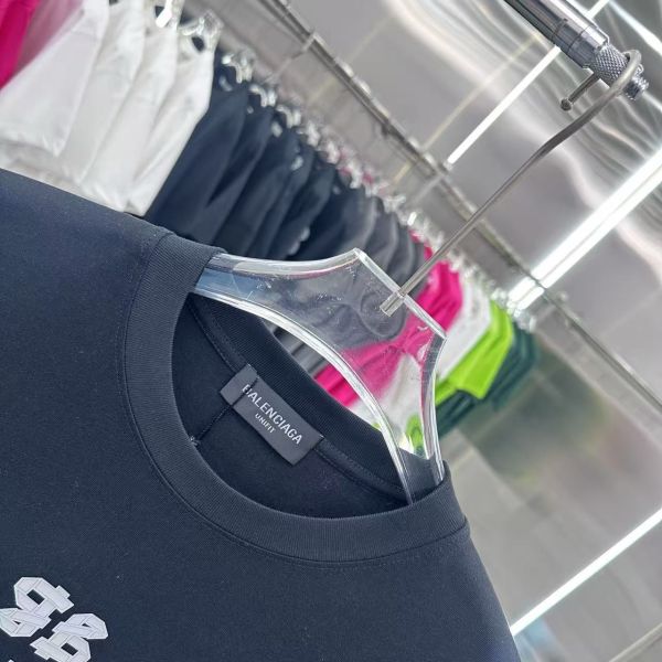 BAL 2025春夏新款260克短袖t 