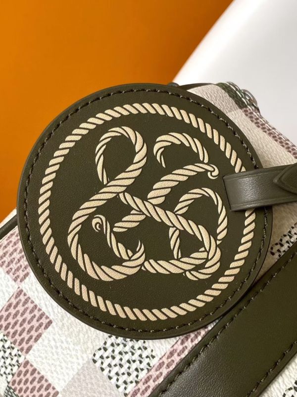 動態芯片 漸變格 枕頭包 