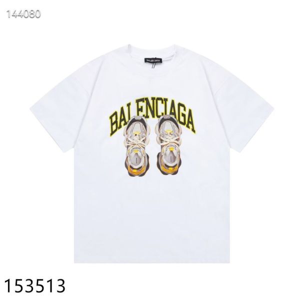 balenciaga巴黎世家經典款全棉加厚短袖體恤 