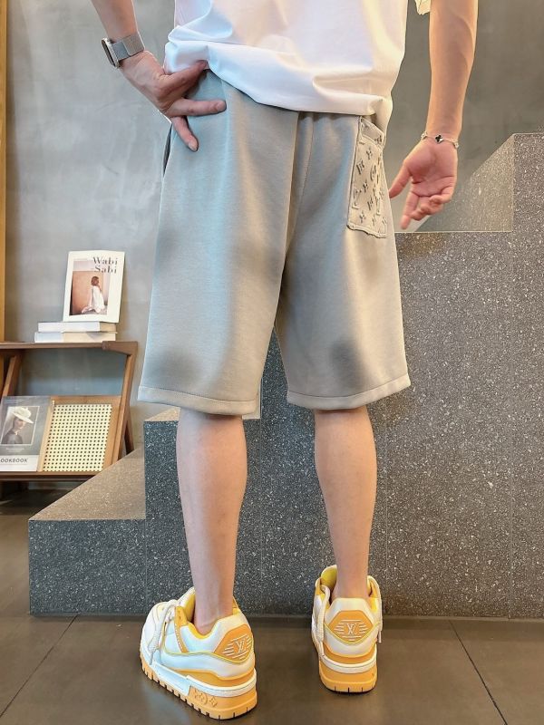 LV  三標齊全 2025夏季新款男士休閒短褲 
