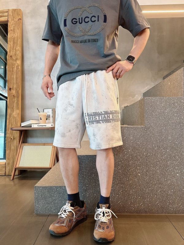 迪奧   2025夏季新款男士休閒短褲 
