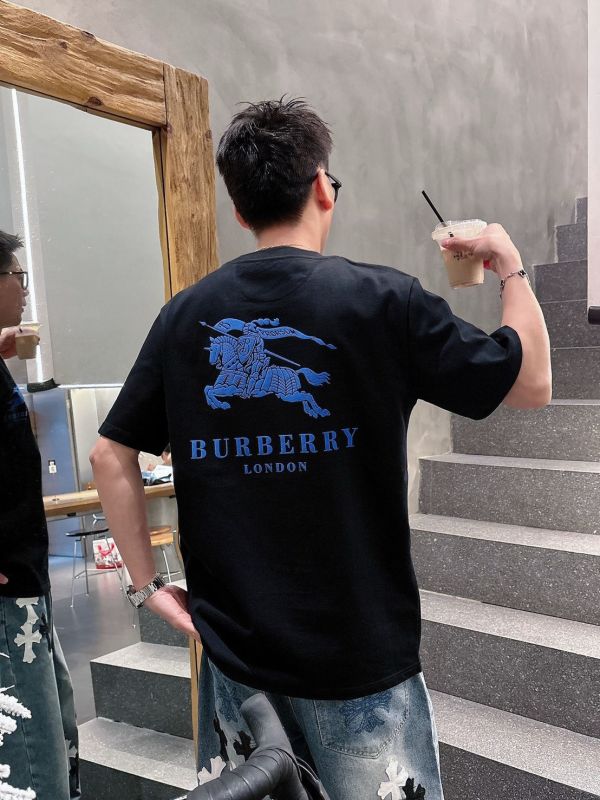 2025ssBur微標戰馬短袖T恤 