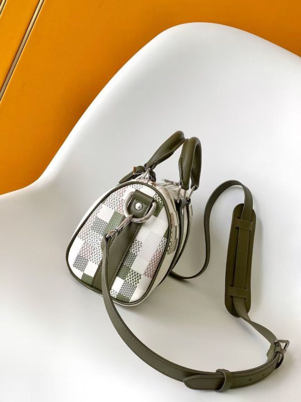 動態芯片 漸變格 枕頭包 