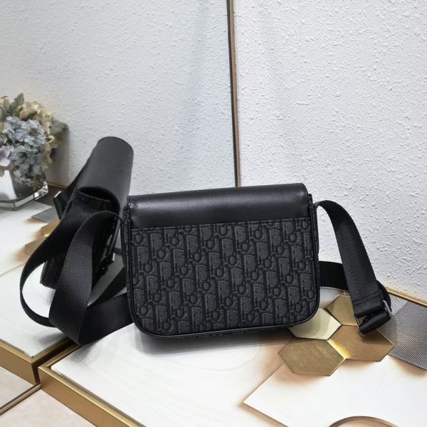Dior Oblique 印花 迪奧男士信使包 