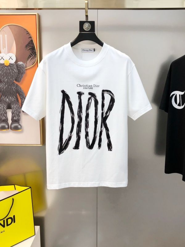 D*or 迪奧2025春夏新款原單男士圓領短袖T恤 