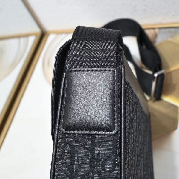 Dior Oblique 印花 迪奧男士信使包 