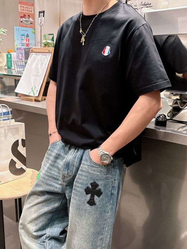 蒙口2025新款男女同款短袖T恤 