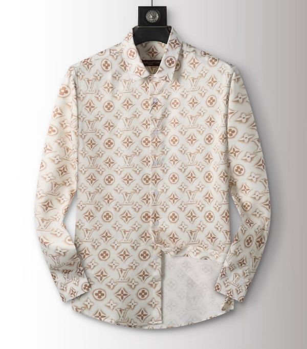 新款男士長袖襯衫 