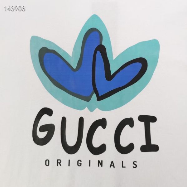 Gucci古馳海洋之心圖案logo字母 