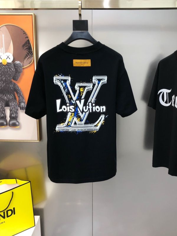 LV 路易威登2025春夏新款原單男士圓領短袖T恤 