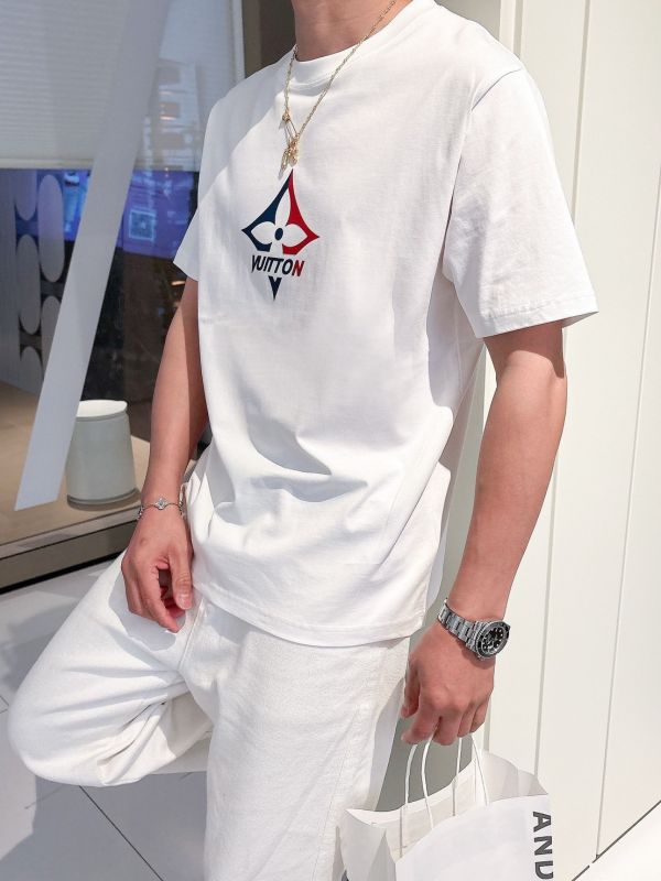 L家2025ss春夏新款圓領短袖T恤 