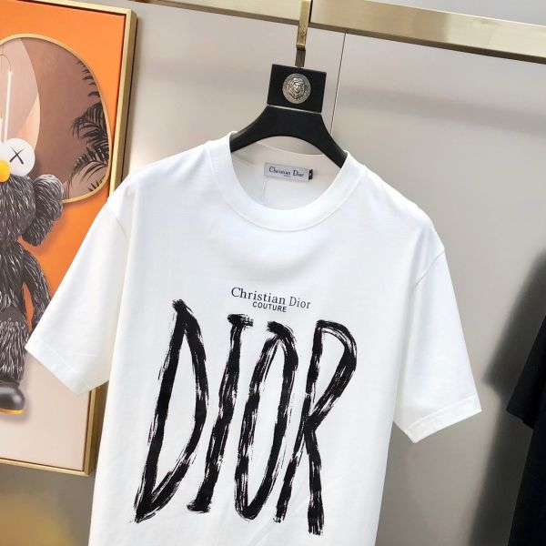 D*or 迪奧2025春夏新款原單男士圓領短袖T恤 