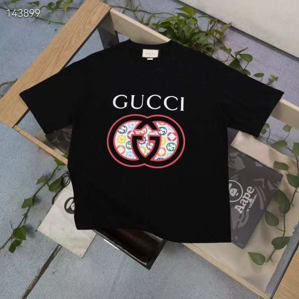 Gucci古馳炫彩圖案logo字母 