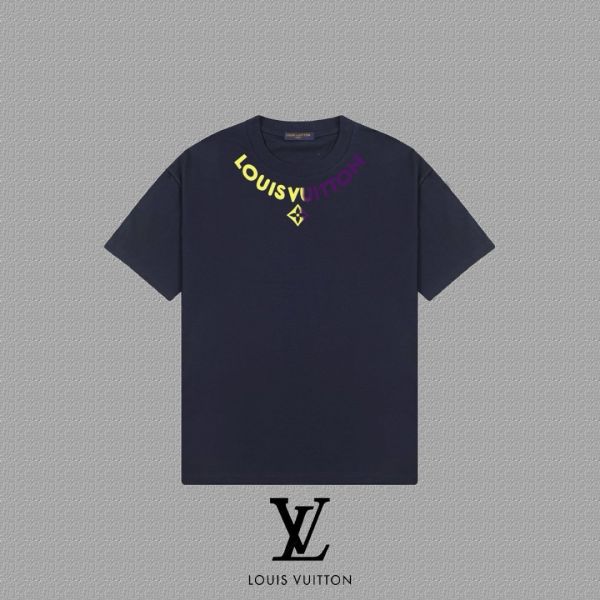 春夏新款 lv字母印花短袖T恤 