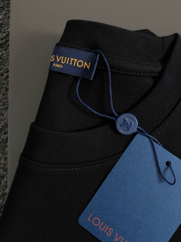 LV春夏頂級雙層膠印經典短袖 