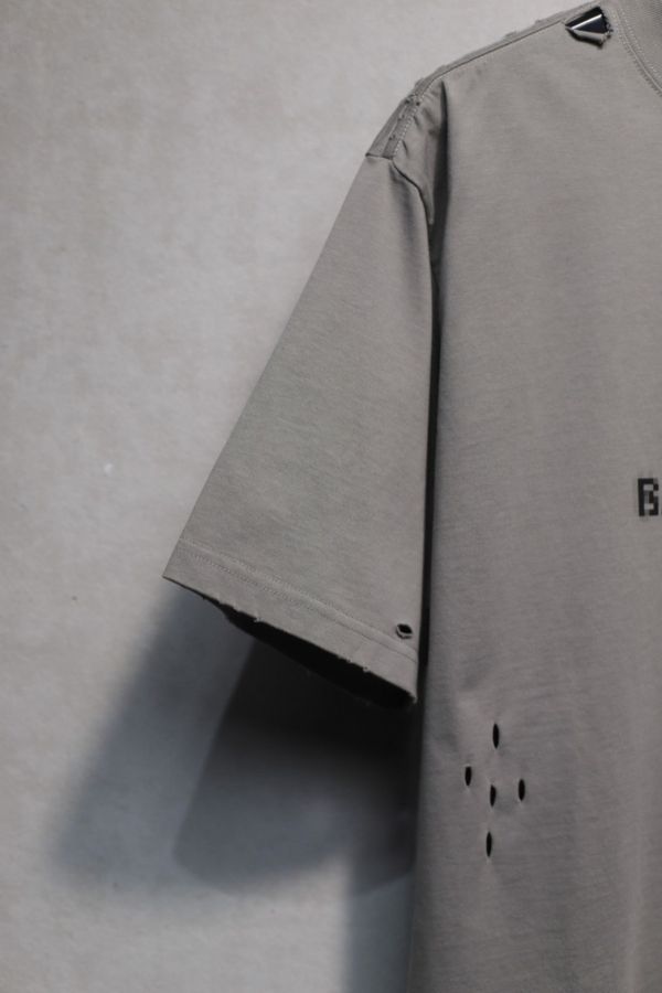 𝐁A𝐋EN𝐂IA𝐆A 馬賽克雙B印花短袖T恤 