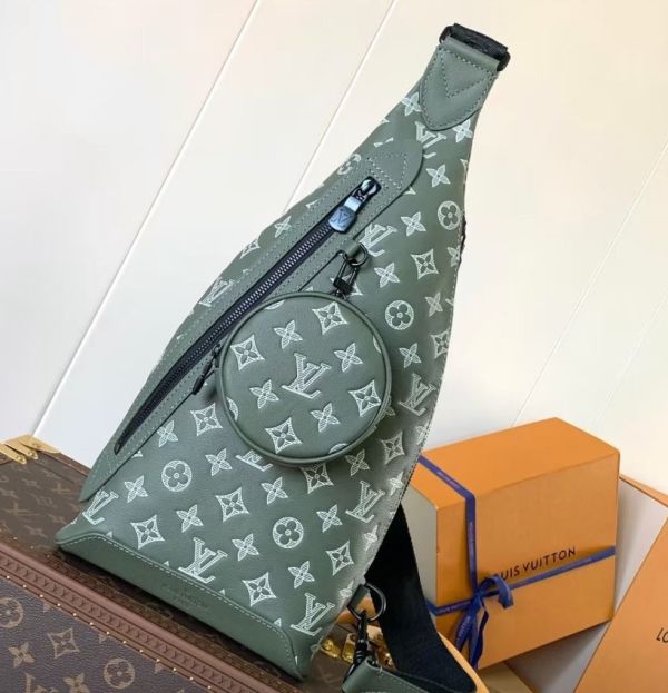 M24751藍色 本款 Duo 單肩包 