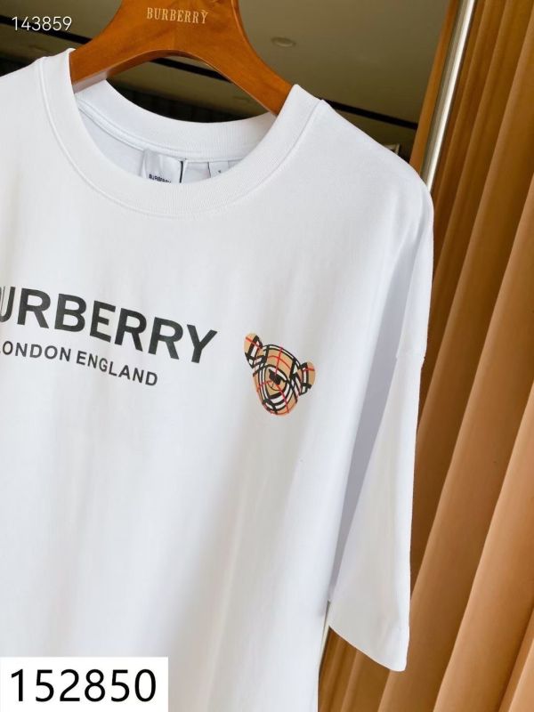 Burberry巴寶莉經典款全棉加厚短袖 