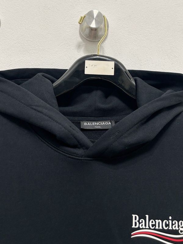 巴黎世家24秋冬新品休閒連帽衛衣 