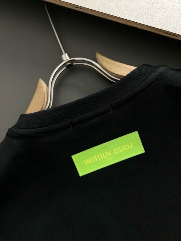 LV春夏頂級雙層膠印經典短袖 