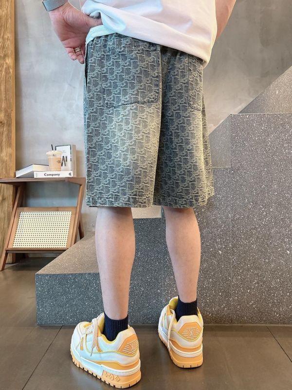迪奧     2025夏季新款男士休閒短褲 