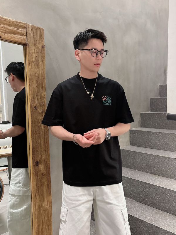 LOEWE專櫃最新款短袖圓領T恤 