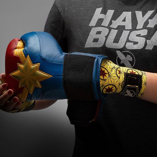 HAYABUSA漫威手綁帶4.5M-驚奇隊長 HAYABUSA漫威手綁帶,英雄手綁帶,Marvel拳擊手綁帶,4.5米手綁帶,拳擊綁帶推薦、MMA訓練手綁帶,運動保護裝備,拳擊訓練手綁帶,墨西哥風格手綁帶