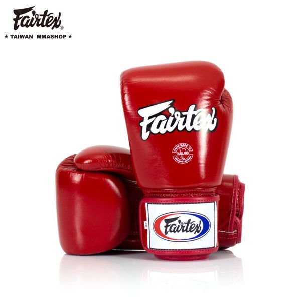 FAIRTEX BGV1真皮拳套-紅 FAIRTEX BGV1 拳套,泰拳手套,拳擊手套推薦,真皮拳套高密度泡棉,拳擊手套保護,泰國製手工拳套,專業拳擊裝備,練習比賽拳套,拳套保護