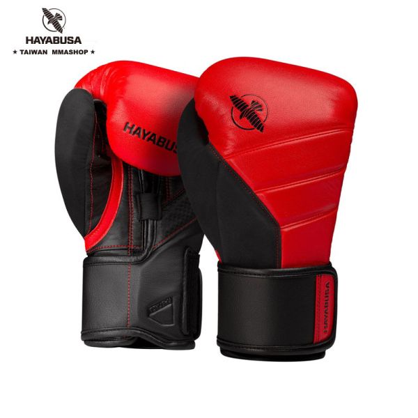 HAYABUSA T3拳套-紅黑 拳擊手套,拳套推薦,HAYABUSA,新手拳套,高保護性拳套,拳套挑選