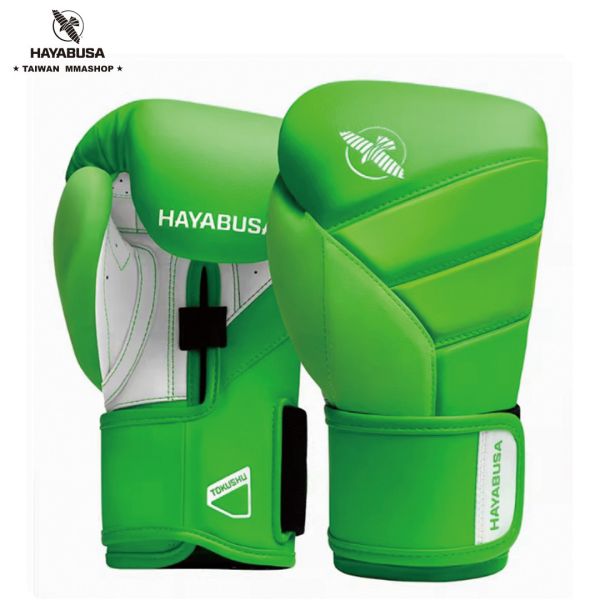 HAYABUSA T3拳套-綠 拳擊手套,拳套推薦,HAYABUSA,新手拳套,高保護性拳套,拳套挑選