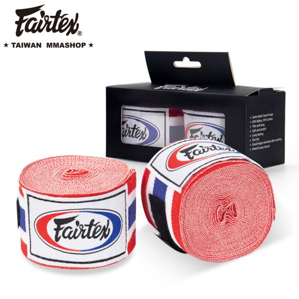 FAIRTEX手綁帶-泰國國旗 FAIRTEX 手綁帶,泰拳手綁帶,拳擊手綁帶推薦,專業手綁帶,FAIRTEX 拳擊手綁帶,FAIRTEX 拳擊裝備,拳擊訓練手綁帶,泰拳裝備,MMA 手綁帶,格鬥運動手綁帶