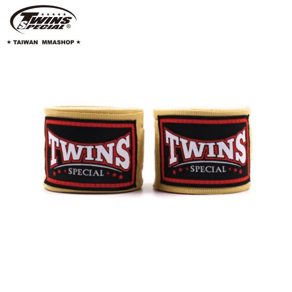 TWINS微彈手綁帶-拿鐵色 手綁帶挑選,拳擊手綁帶,手綁帶推薦,手綁帶差異,護具,拳擊,泰拳,手綁帶,運動防護,HAND WRAPS