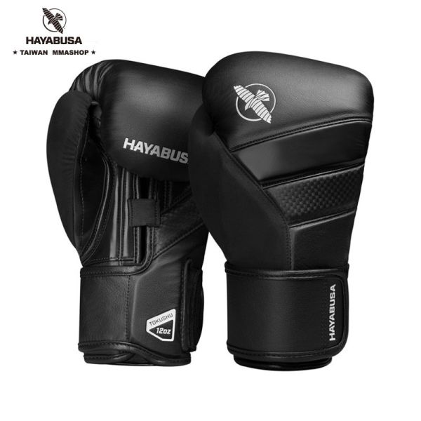 HAYABUSA T3拳套-黑 拳擊手套,拳套推薦,HAYABUSA,新手拳套,高保護性拳套,拳套挑選
