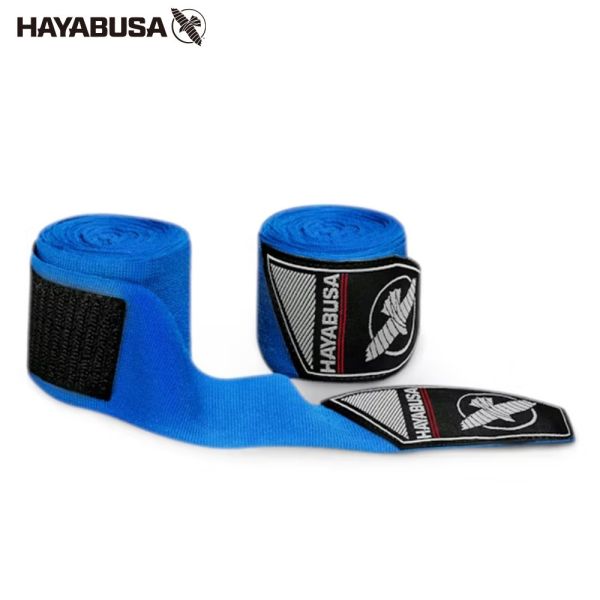 HAYABUSA素色手綁帶4.5M-藍 手綁帶推薦,手綁帶,拳擊手綁帶,泰國手綁帶,手部支撐,運動保護