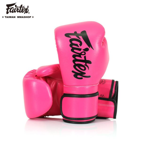 FAIRTEX BGV14素色拳套-粉黑 