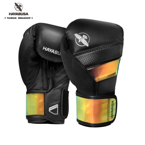 HAYABUSA T3拳套-黑彩虹 拳擊手套,拳套推薦,HAYABUSA,新手拳套,高保護性拳套,拳套挑選