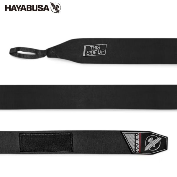 HAYABUSA素色手綁帶4.5M-黑 手綁帶推薦,手綁帶,拳擊手綁帶,泰國手綁帶,手部支撐,運動保護