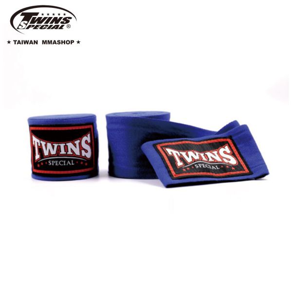 TWINS微彈手綁帶-藍 手綁帶挑選,拳擊手綁帶,手綁帶推薦,手綁帶差異,護具,拳擊,泰拳,手綁帶,運動防護,HAND WRAPS
