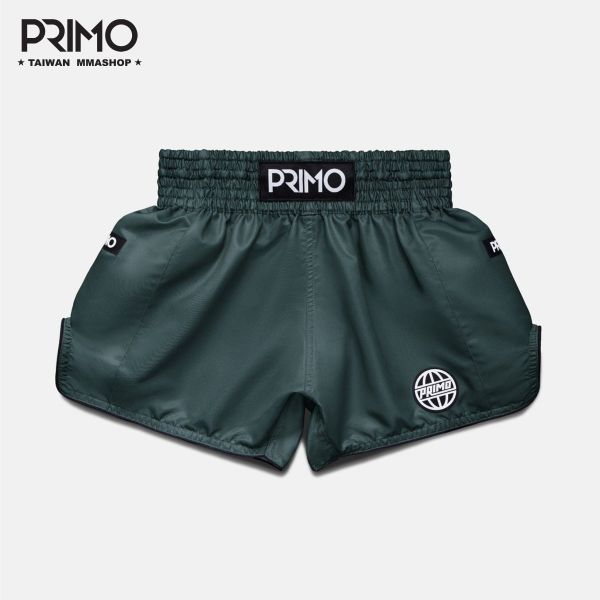 PRIMO ALTA 泰拳褲-森林綠 泰拳褲,泰拳褲推薦,PRIMO泰拳褲,古川小夫,格鬥運動用品,泰拳,拳擊,運動短褲