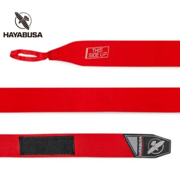 HAYABUSA素色手綁帶4.5M-紅 手綁帶推薦,手綁帶,拳擊手綁帶,泰國手綁帶,手部支撐,運動保護