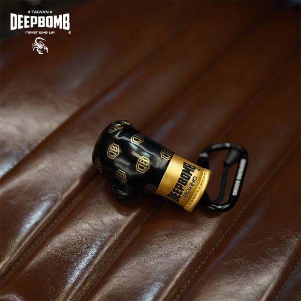 DEEPBOMB拳套鑰匙圈-黑 格鬥禮物,生日禮物,交換禮物,拳套鑰匙圈,迷你拳套,DEEPBOMB