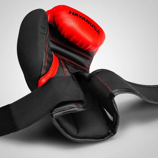 HAYABUSA T3拳套-紅黑 拳擊手套,拳套推薦,HAYABUSA,新手拳套,高保護性拳套,拳套挑選