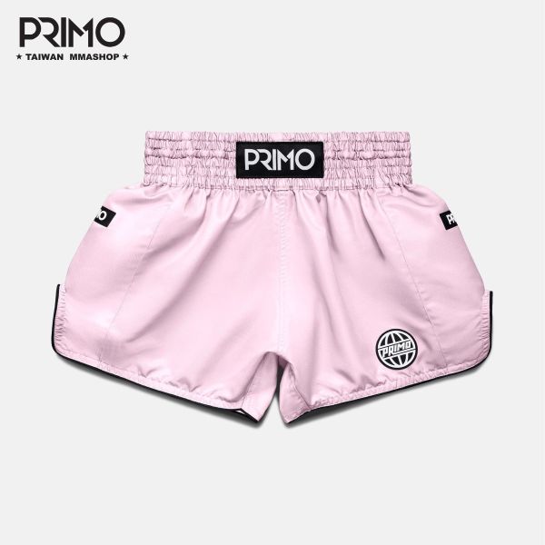 PRIMO ALTA 泰拳褲-淺粉 泰拳褲,泰拳褲推薦,PRIMO泰拳褲,古川小夫,格鬥運動用品,泰拳,拳擊,運動短褲